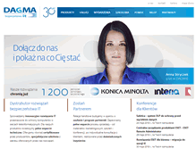 Tablet Screenshot of dagma.com.pl